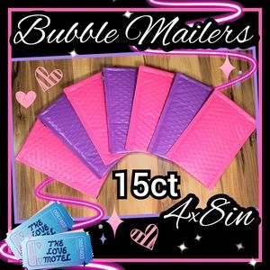 Bubble mailers 4x8"